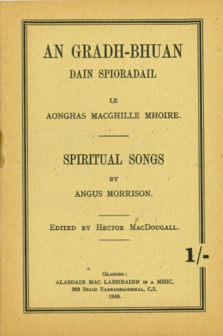 An Gràdh-Bhuan : Dàin Spioradail