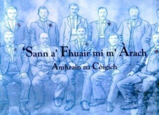 'SANN A' FHUAIR MI M'ARACH