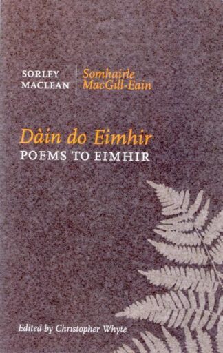Dàin do Eimhir / Poems to Eimhir